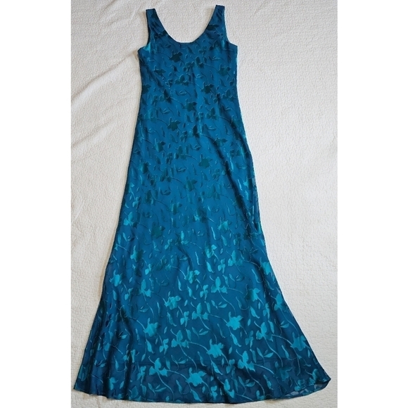 Vintage Patra 2 Piece Teal Lace Dress - Picture 3 of 12